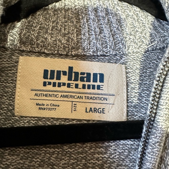 NWOT men’s Urban Pipeline pullover sweater SZ Large - Picture 4 of 5